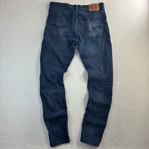 Levis 512 Jeans Slim Taper Mens 36x36 Blue Faded Stretch Denim Casual